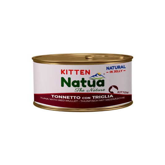 Natua Natural Tonnetto e Triglia in Jelly Lattina 85g Kitten