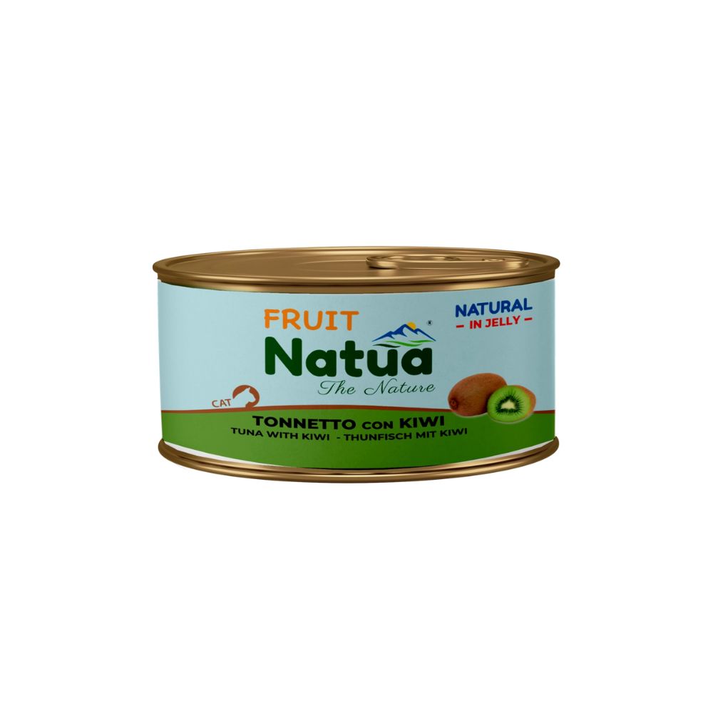 Natua Natural Fruit Tonnetto e Kiwi in Jelly Lattina 85g Gatti