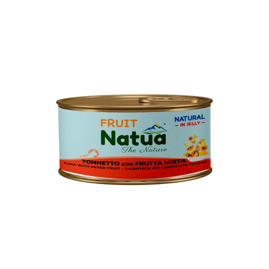 Natua Natural Fruit Tonnetto e Frutta Mista in Jelly Lattina 85g Gatti