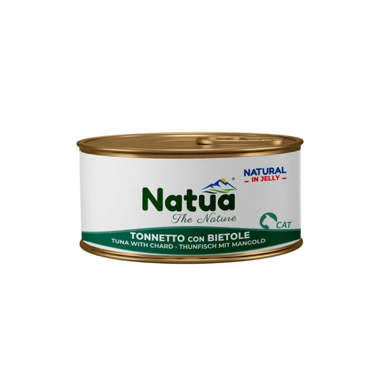 Natua Natural Tonnetto e Bietole in Jelly Lattina 85g Gatti