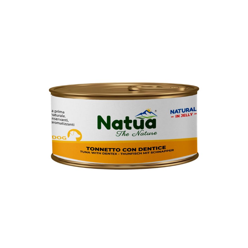 Natua Natural Tonnetto e Dentice in Jelly Lattina 150g Cani