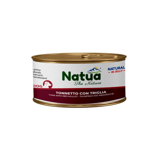 Natua Natural Tonnetto e Triglia in Jelly Lattina 150g Cani