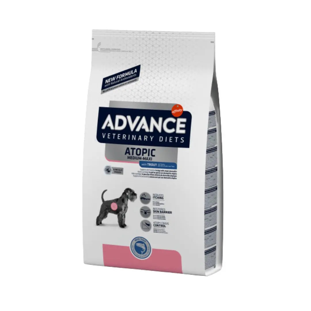 Advance Atopic Trota Medium Maxi 3Kg Crocchette Cani - Animaliapet