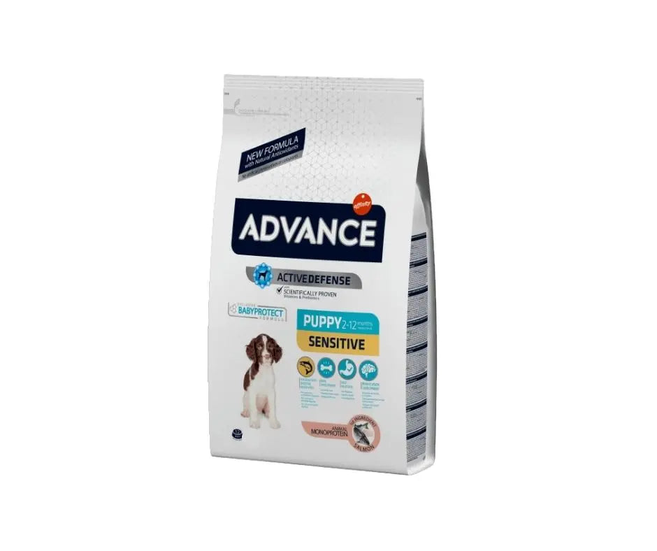 Advance Sensitive Puppy Salmone 12Kg Crocchette Cani CuccioliCrocchette CaniAnimaliapet