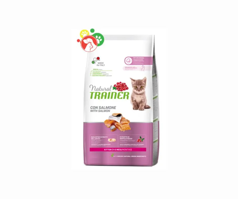 Trainer Natural Kitten Salmone 300g Crocchette GattiniCrocchette GattiAnimaliapet