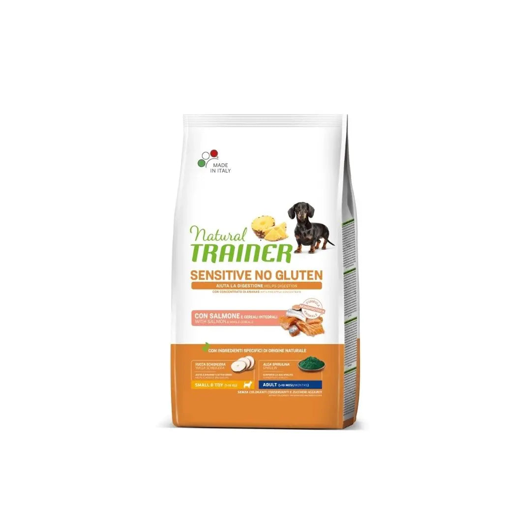 Trainer Sensitive Salmone Small e Toy 800g Crocchette Cani AdultiCrocchette CaniAnimaliapet