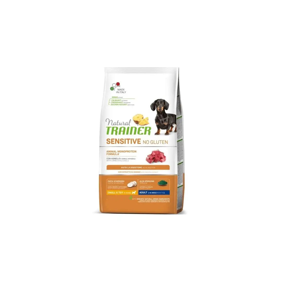 Trainer Sensitive Agnello 800g Crocchette Cani Small e Toy AdultCrocchette CaniAnimaliapet