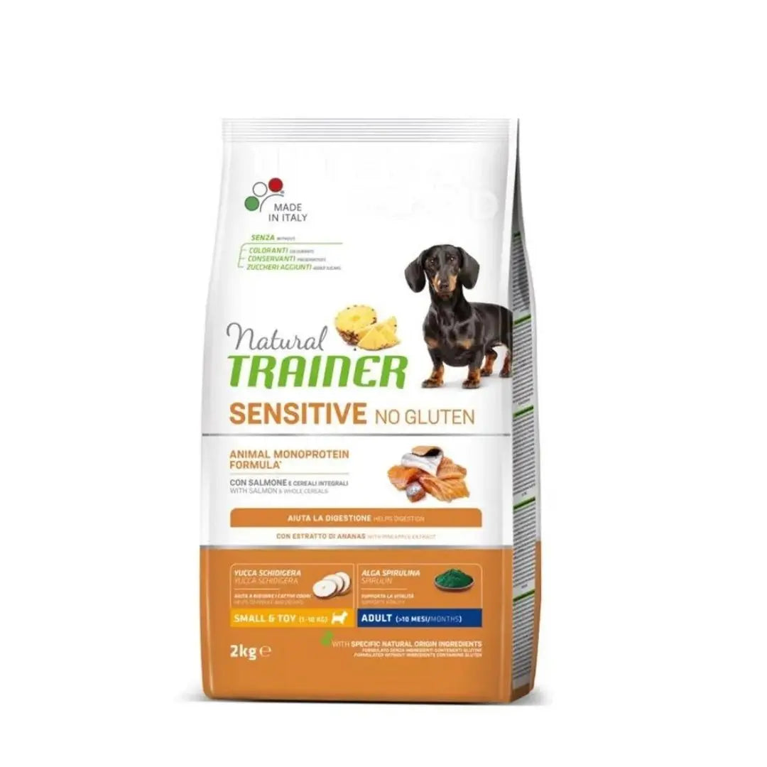 Trainer Sensitive Salmone 2Kg Crocchette Cani Small e Toy AdultCrocchette CaniAnimaliapet