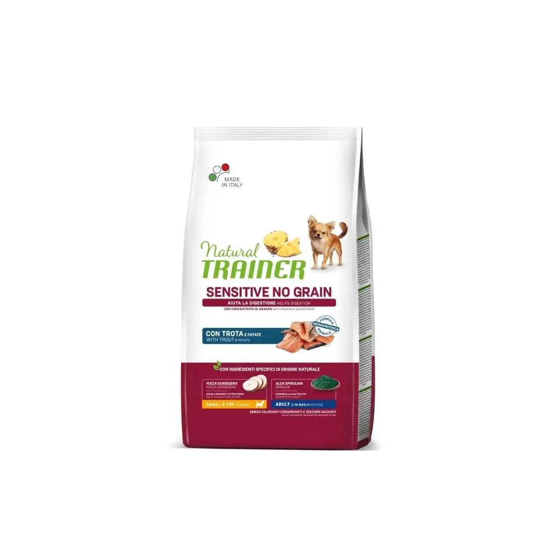 Trainer Sensitive Trota Small e Toy 800g Crocchette Cani - Animaliapet