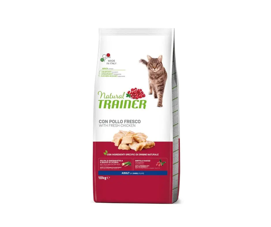 Trainer Natural Cat Adult Con Pollo 10Kg Crocchette Gatti AdultiCrocchette GattiAnimaliapet