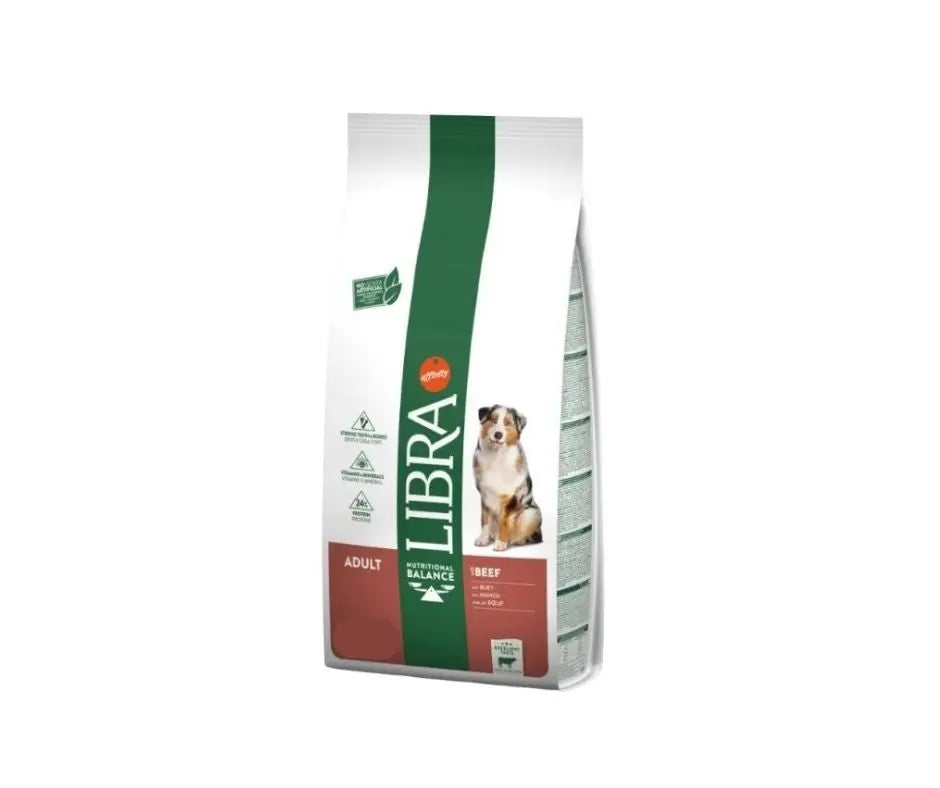 Libra Dog Adult Manzo 3Kg Crocchette Cani Adulti - Animaliapet