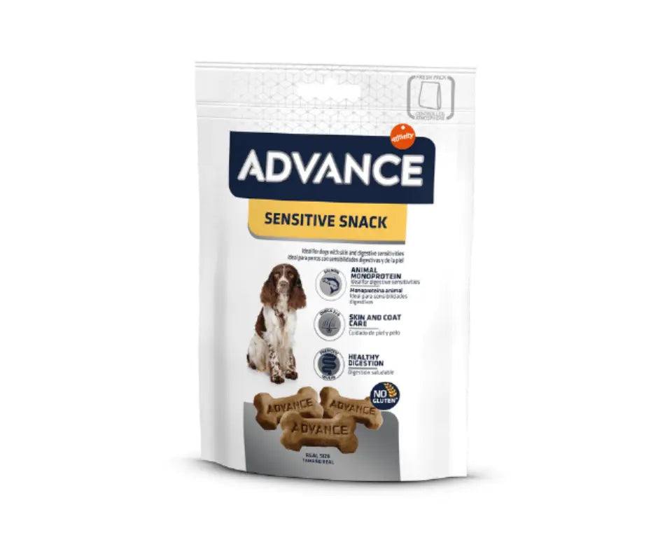 Advance Sensitive Snack al Salmone 150g Cani - Animaliapet