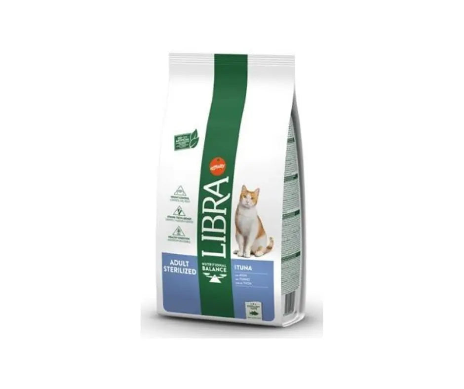 Libra Cat Sterilised Tonno 1,5Kg Crocchette Gatti Adulti - Animaliapet