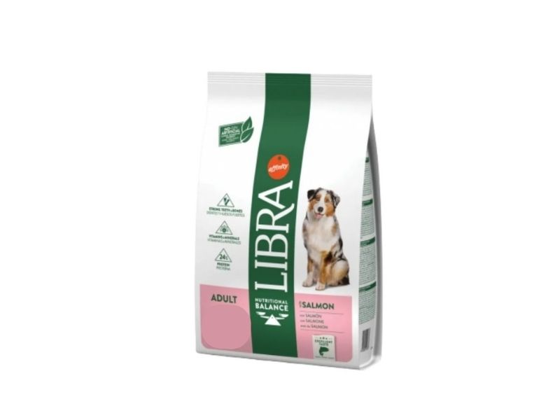 Libra Adult Con Salmone 10Kg Crocchette Cani Adulti - Animaliapet