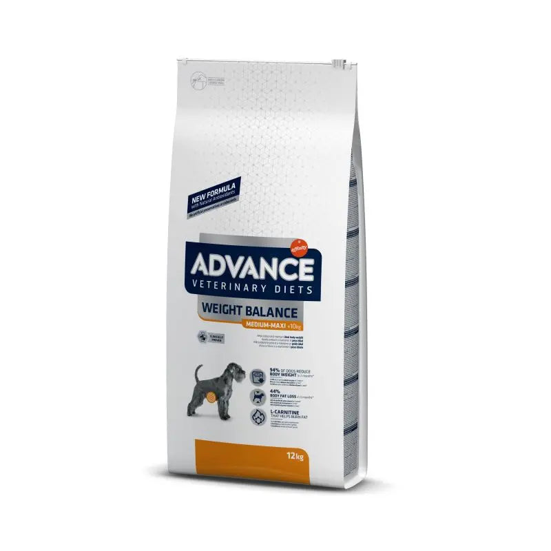 Advance Weight Balance Medium Maxi Crocchette 12Kg Cani Adulti - Animaliapet