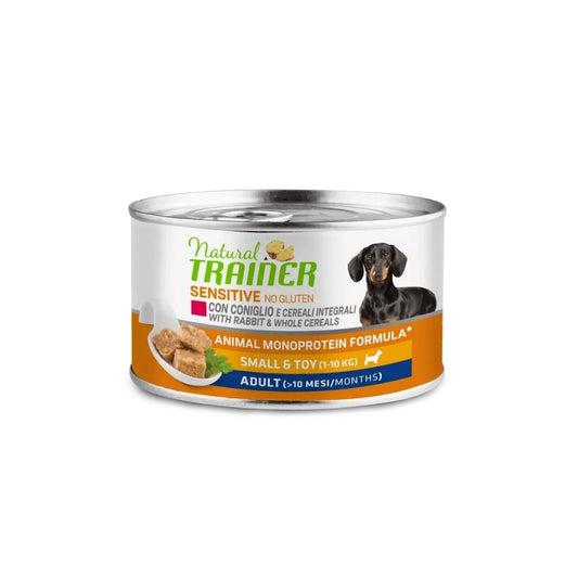 Trainer Sensitive Coniglio 150g Lattina Cani Small Toy Adult