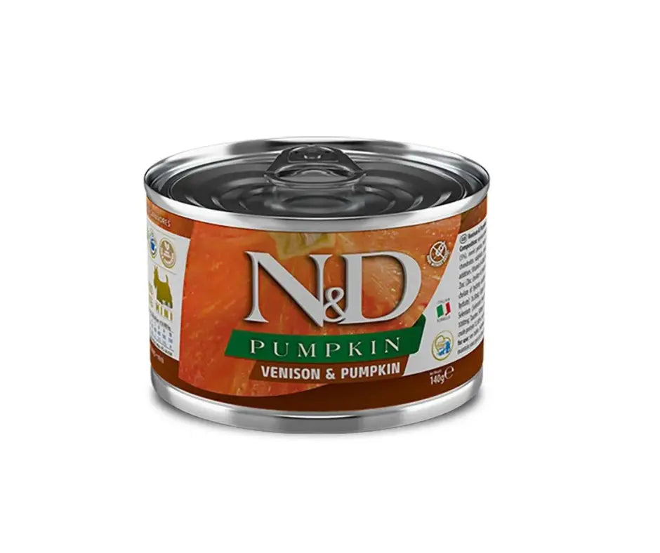 Farmina N&D Pumpkin Cervo e Zucca 140g Lattina Cani Adulti Farmina