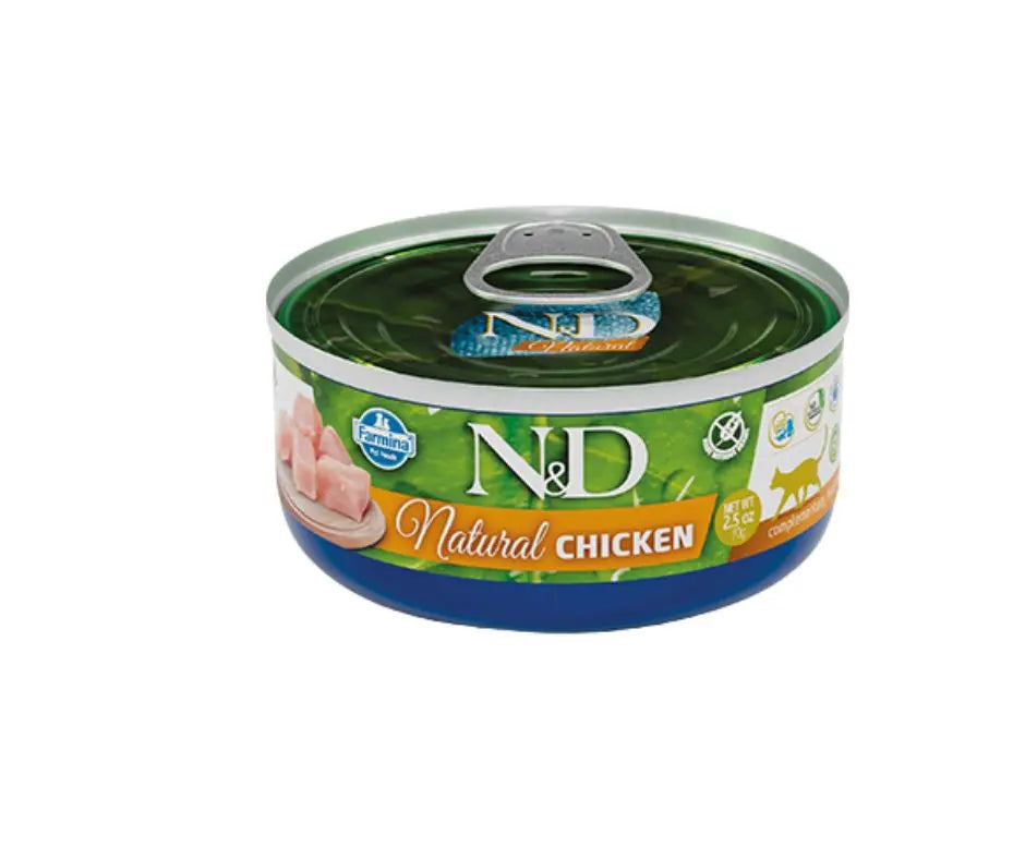 Farmina N&D Natural Pollo Lattina 70g Gatti Adulti - Animaliapet