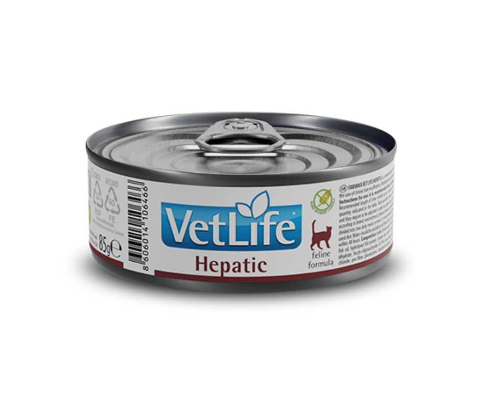 Farmina Vetlife Hepatic 85g Lattina Gatti Adulti - Animaliapet