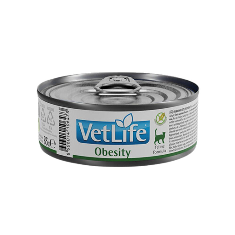 Farmina Vetlife Obesity 85g Lattina Gatti Adulti