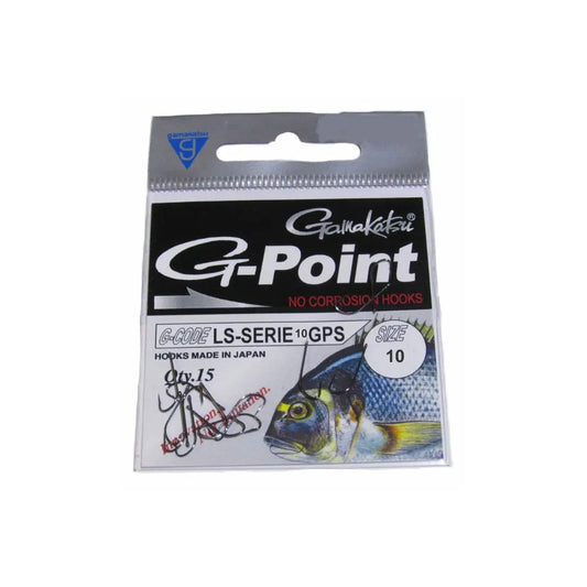 Gamakatsu G-Point LS-SERIE10GPS 15 Ami da Pesca Taglia 10 - Animaliapet