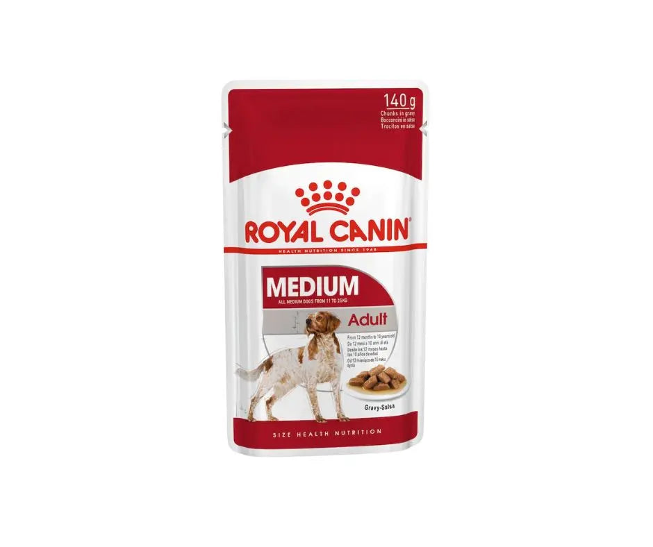 Royal Canin Medium Adult Bocconcini in Salsa 140g Bustina Cani Adulti - Animaliapet