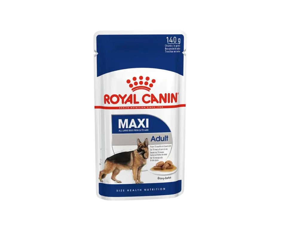 Royal Canin Maxi Adult Bocconcini in Salsa 140g Bustina Cani Adulti - Animaliapet