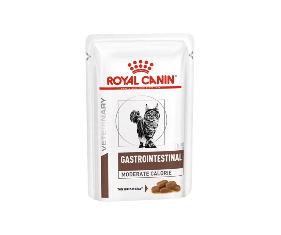 Royal Canin Gastrointestinal Moderate Calorie 85g Bustina Gatti - Animaliapet