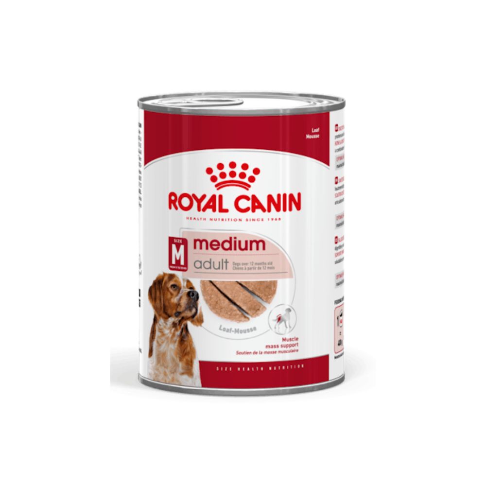 Royal Canin Medium Adult Patè 410g Lattina Cani