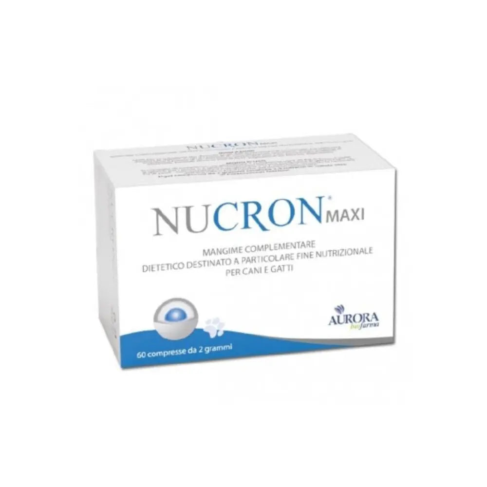 Nucron Maxi 60 compresse da 2g per cani e gatti - Animaliapet