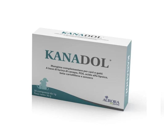 Kanadol 30 compresse da 1g per Cane e Gatti