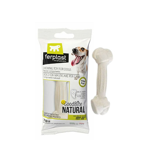 Ferplast GOODBITE NATURAL Bone Pollo M Gioco per Cani 1pz 70g