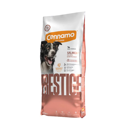 Cennamo Prestige Salmone 12kg Crocchette Cani Medium Adult