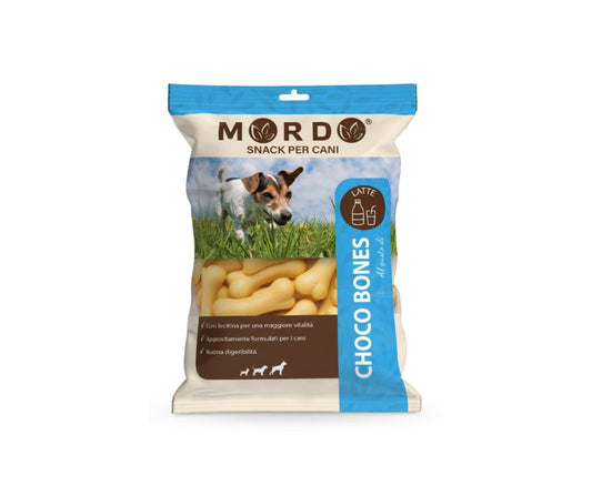 Mordo Choco Bones Latte 120g Snack Cani - Animaliapet