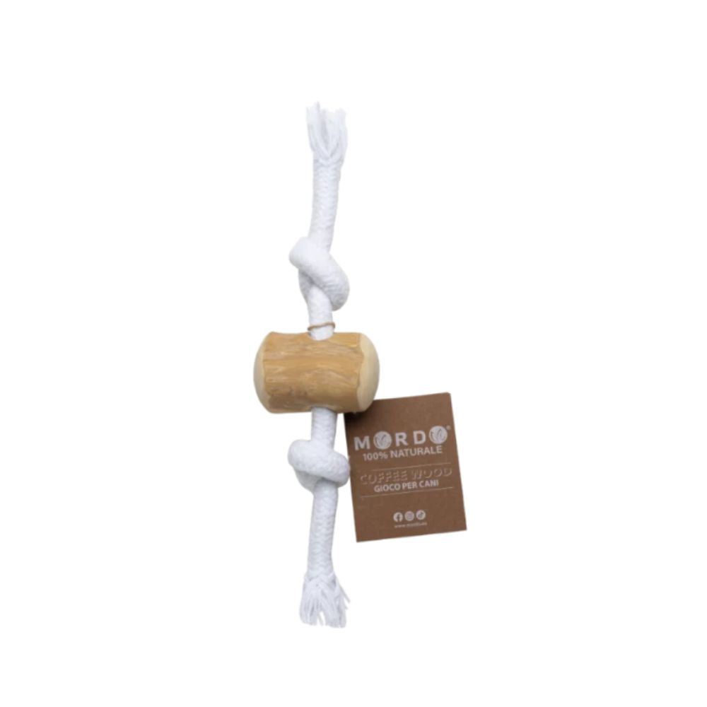 Mordo Coffee Wood Riportino Singolo S 20cm 40/50g Gioco Cane - Animaliapet