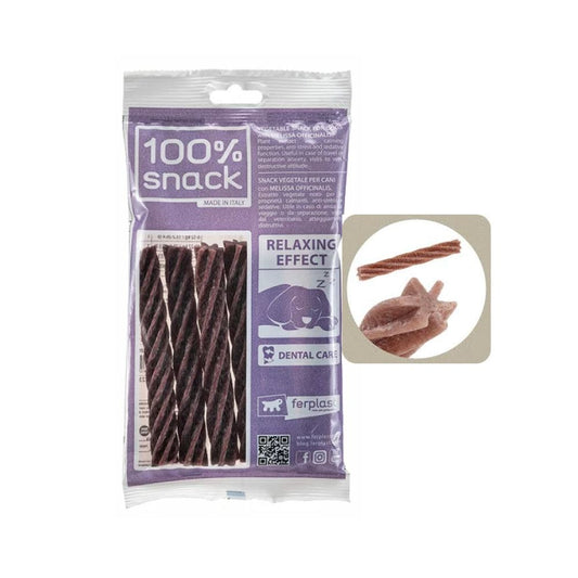 Ferplast Dental Snack 100% Vegetal FUSILLI Melissa Cani 6pz 105g