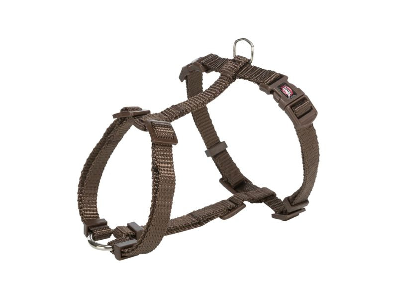 Trixie Premium Pettorina ad H Nocciola L 60-87cm/25mm - Animaliapet