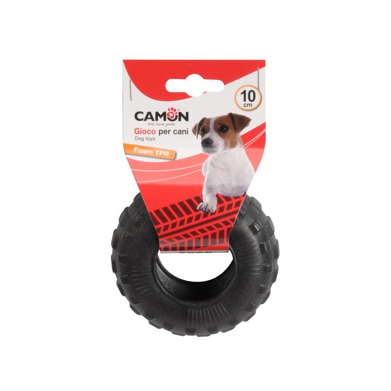 Camon Pneumatico in TPR 10cm  Gioco per Cani e Cuccioli