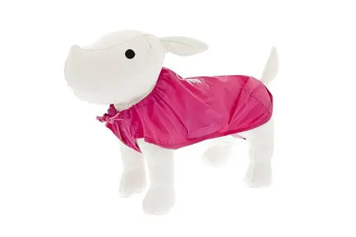 Ferribiella Impermeabile Fuss In the Rain Color Fucsia Mis. 55cm per Cani - Animaliapet