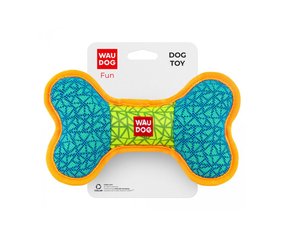 Waudog Fun Osso Blue Gioco per Cani 12cm